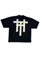 Black Everyday Essentials Tee